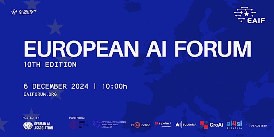 Zaproszenie na 10. edycję European AI Forum w Berlinie