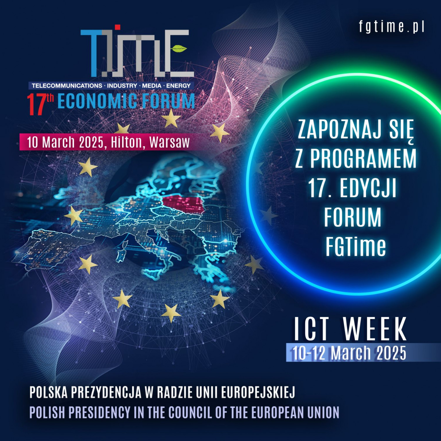 Find out about the programme of the 17th TIME Economic Forum