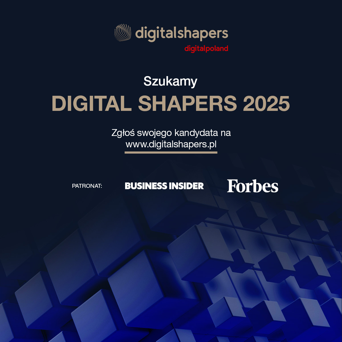 The 8th edition of Digital Shapers has just started. We are looking for leaders who shape the digital future in Poland.