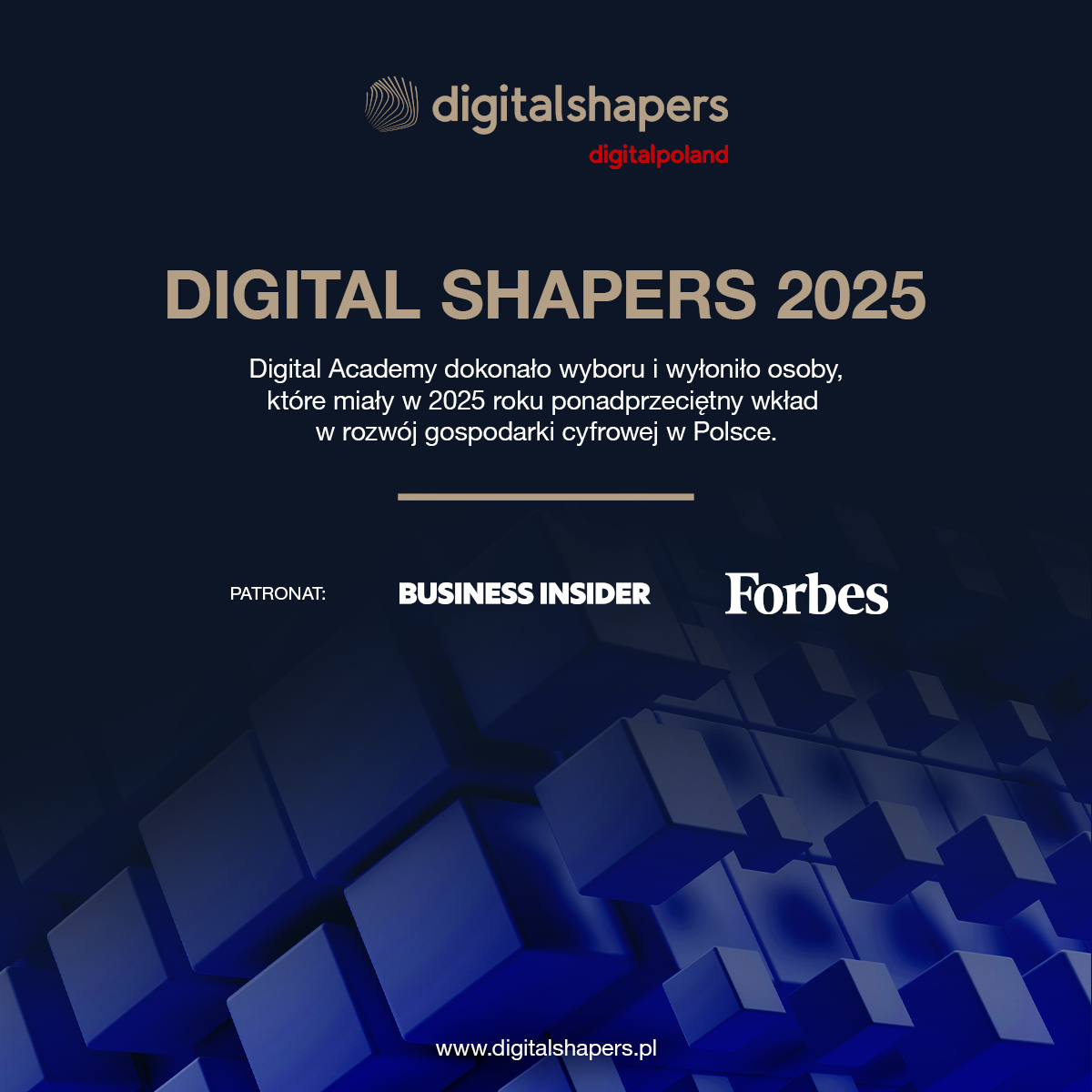 Kostki zostały rzucone! Digital Academy wybrała Digital Shapers 2025