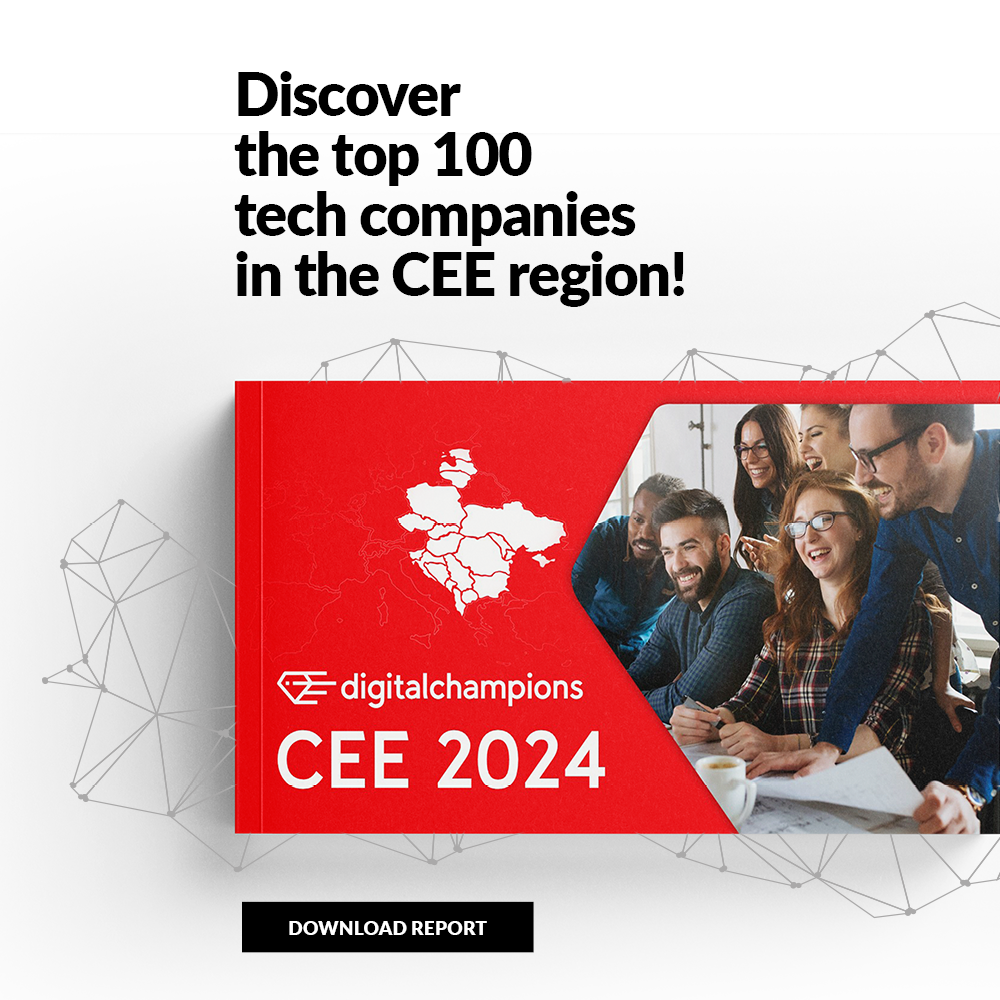 Valuation of companies in the CEE region increased significantly - Digital Champions CEE 2024 ranking