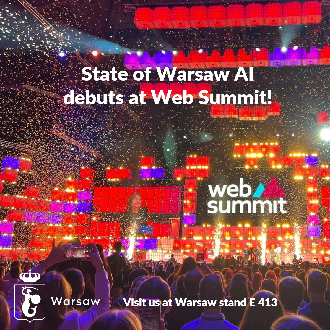 Debiut raportu State of Warsaw AI 2024 podczas Web Summit